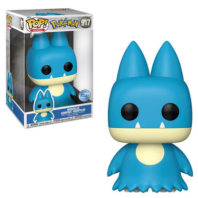 FUNKO POP GAMES POKÉMON SUPER SIZED 10" EXCLUSIVE - MUNCHLAX 917