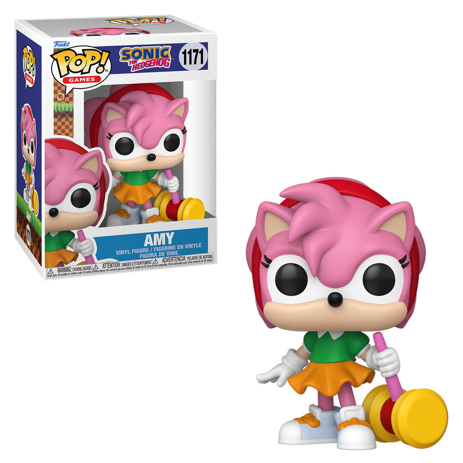 FUNKO POP GAMES SONIC THE HEDGEHOG - AMY 1171 BRINDE