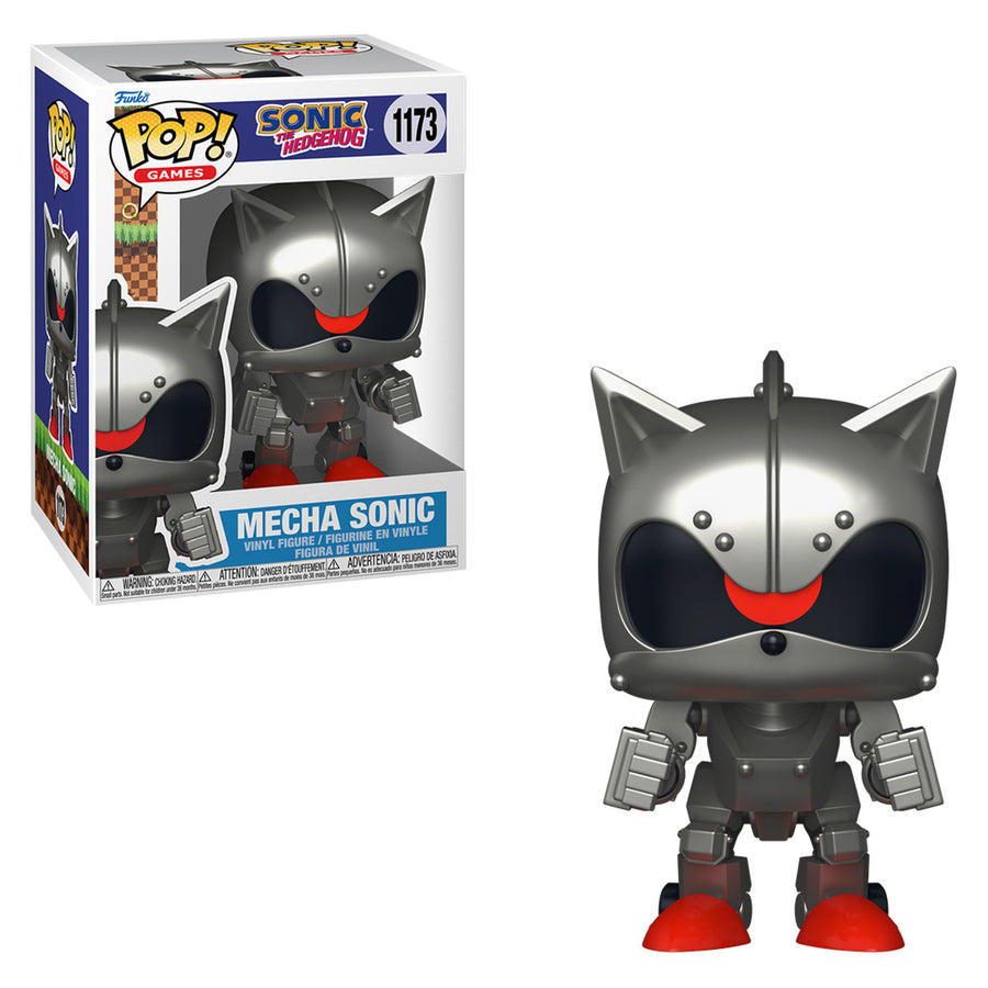 FUNKO POP GAMES SONIC THE HEDGEHOG - MECHA SONIC 1173 BRINDE