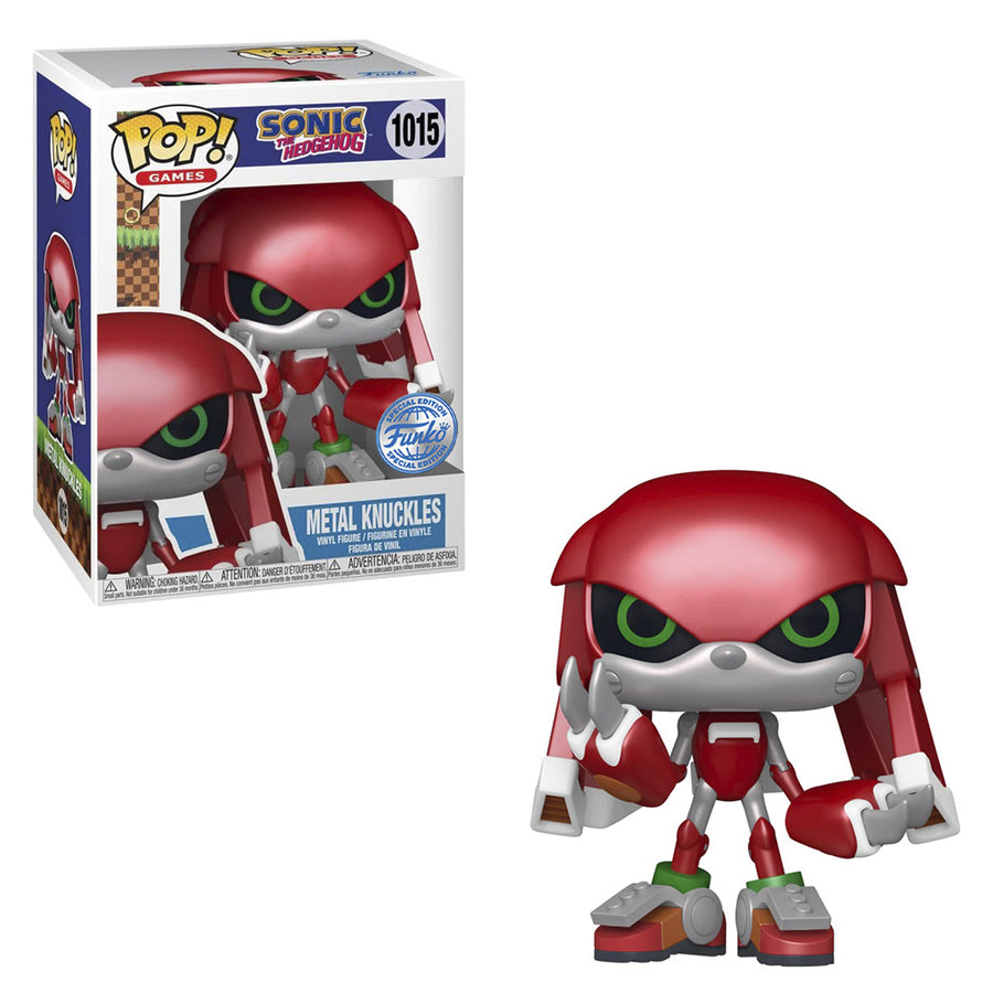 FUNKO POP GAMES SONIC THE HEDGEHOG NEW YORK COMIC CON 2024 - METAL KNUCKLES 1015