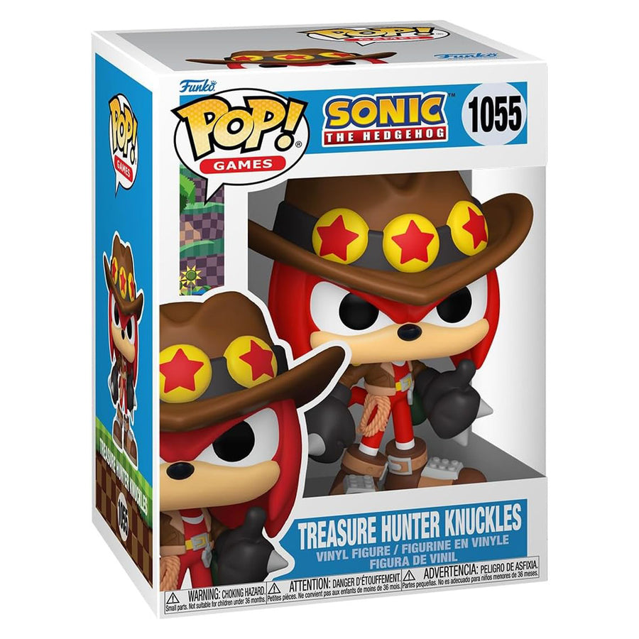 FUNKO POP GAMES SONIC THE HEDGEHOG - TREASURE HUNTER KNUCKLES 1055