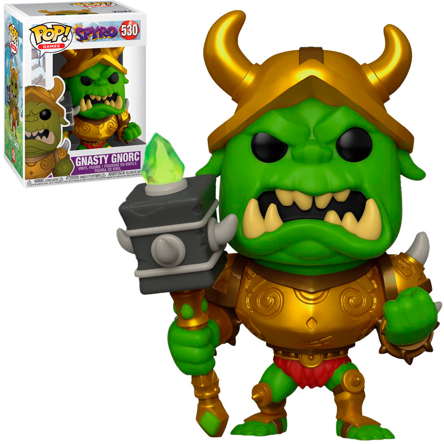 FUNKO POP GAMES SPYRO THE DRAGON - GNASTY GNORC 530 BRINDE