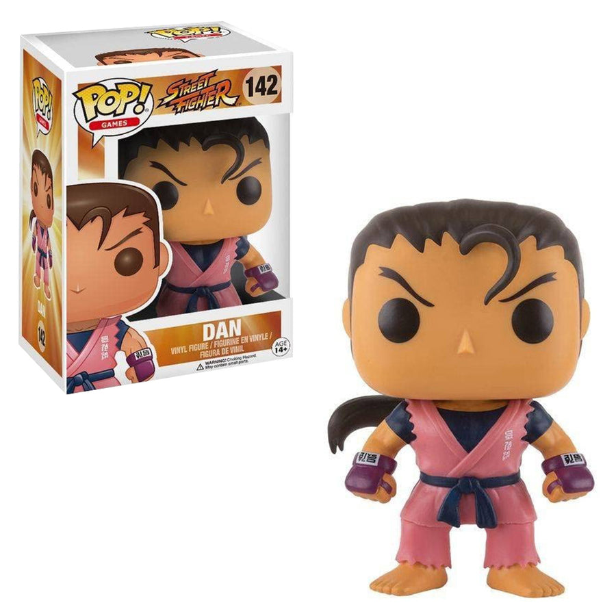 FUNKO POP GAMES STREET FIGHTER - DAN 142 BRINDE