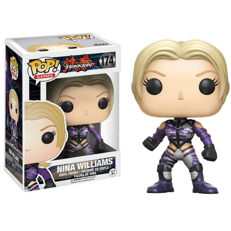 FUNKO POP GAMES TEKKEN EXCLUSIVE - NINA WILLIAMS 174 BRINDE
