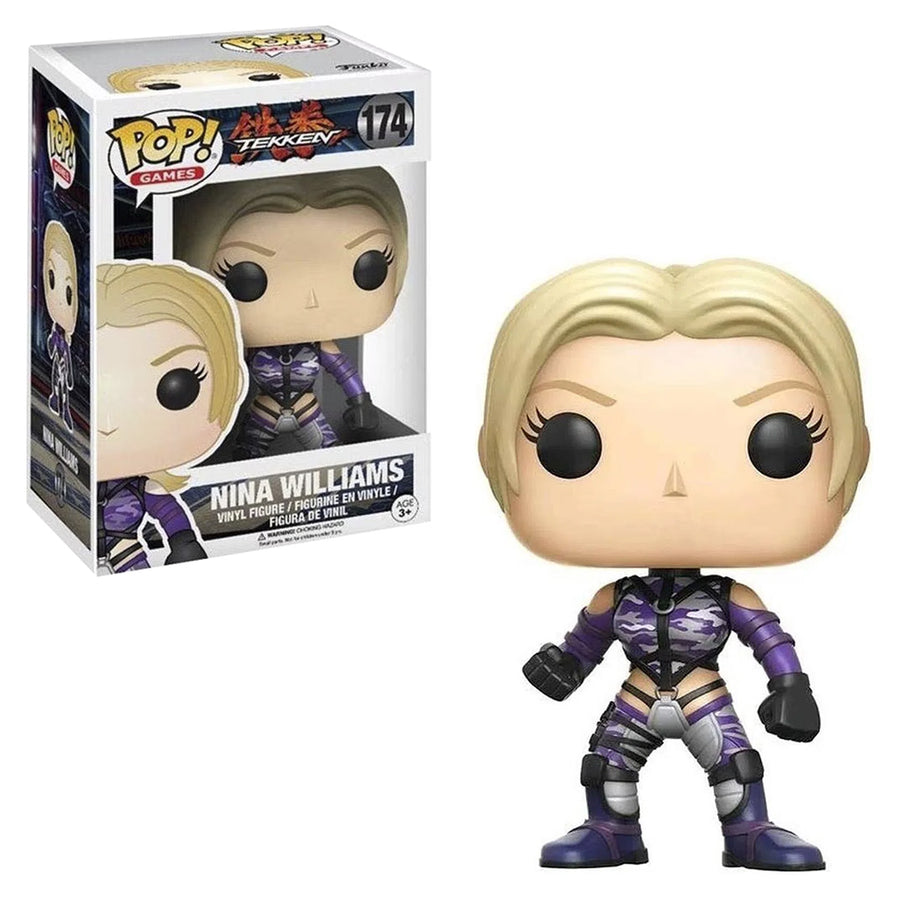 FUNKO POP GAMES TEKKEN - NINA WILLIAMS 174 BRINDE