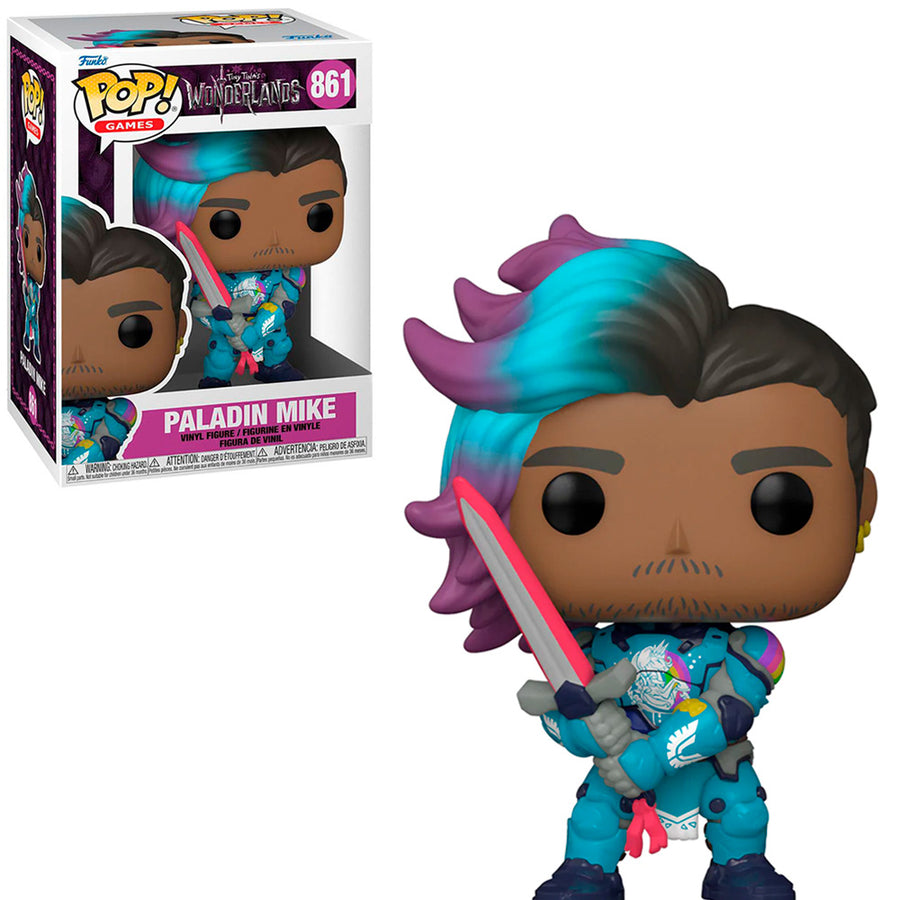 FUNKO POP GAMES TINY TINA'S WONDERLANDS - PALADIN MIKE 861 BRINDE
