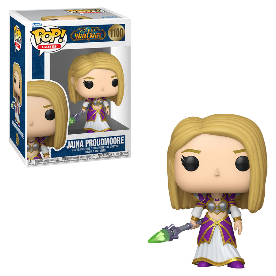 FUNKO POP GAMES WORLD OF WARCRAFT - JAINA PROUDMORE 1100 BRINDE