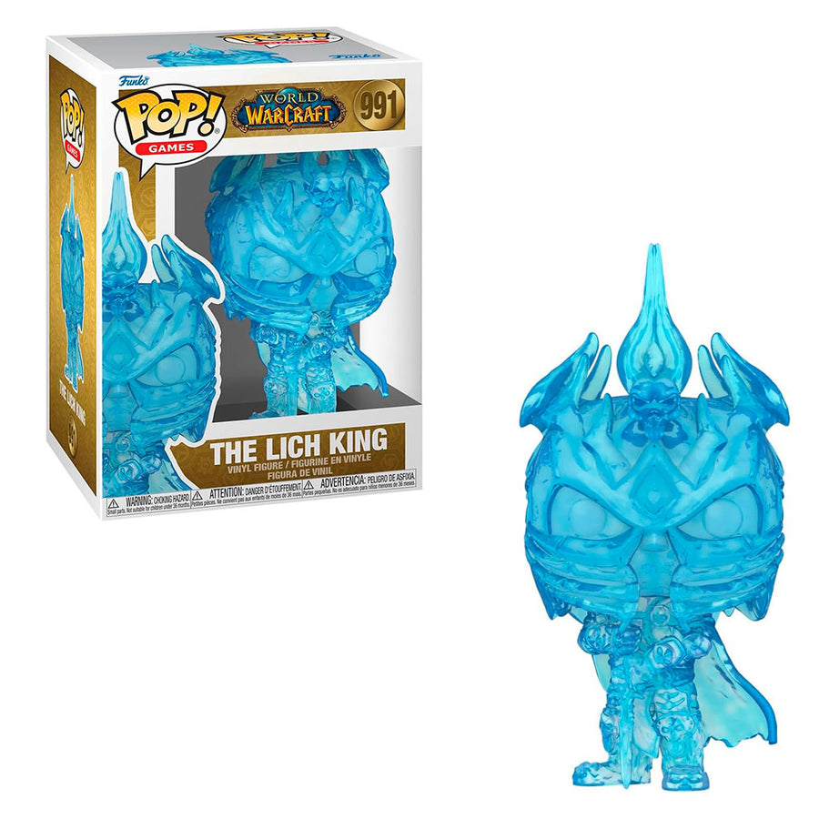 FUNKO POP GAMES WORLD OF WARCRAFT - THE LITCH KING 991 BRINDE