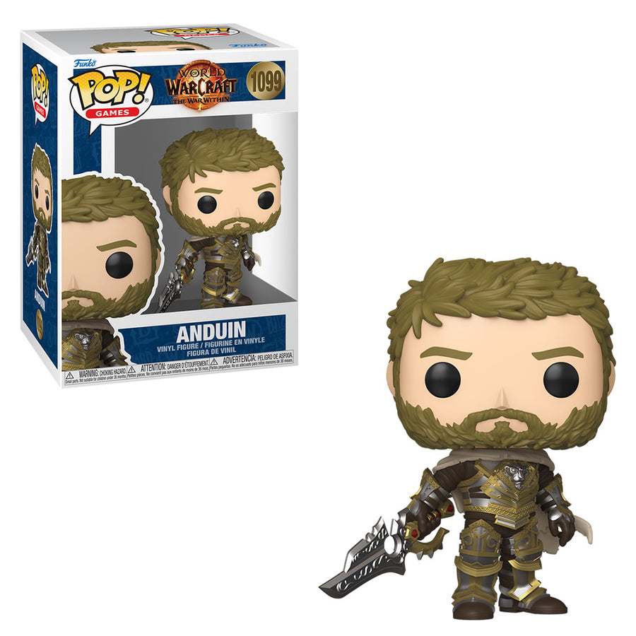 FUNKO POP GAMES WORLD OF WARCRAFT: THE WAR WITHIN - ANDUIN 1099 BRINDE
