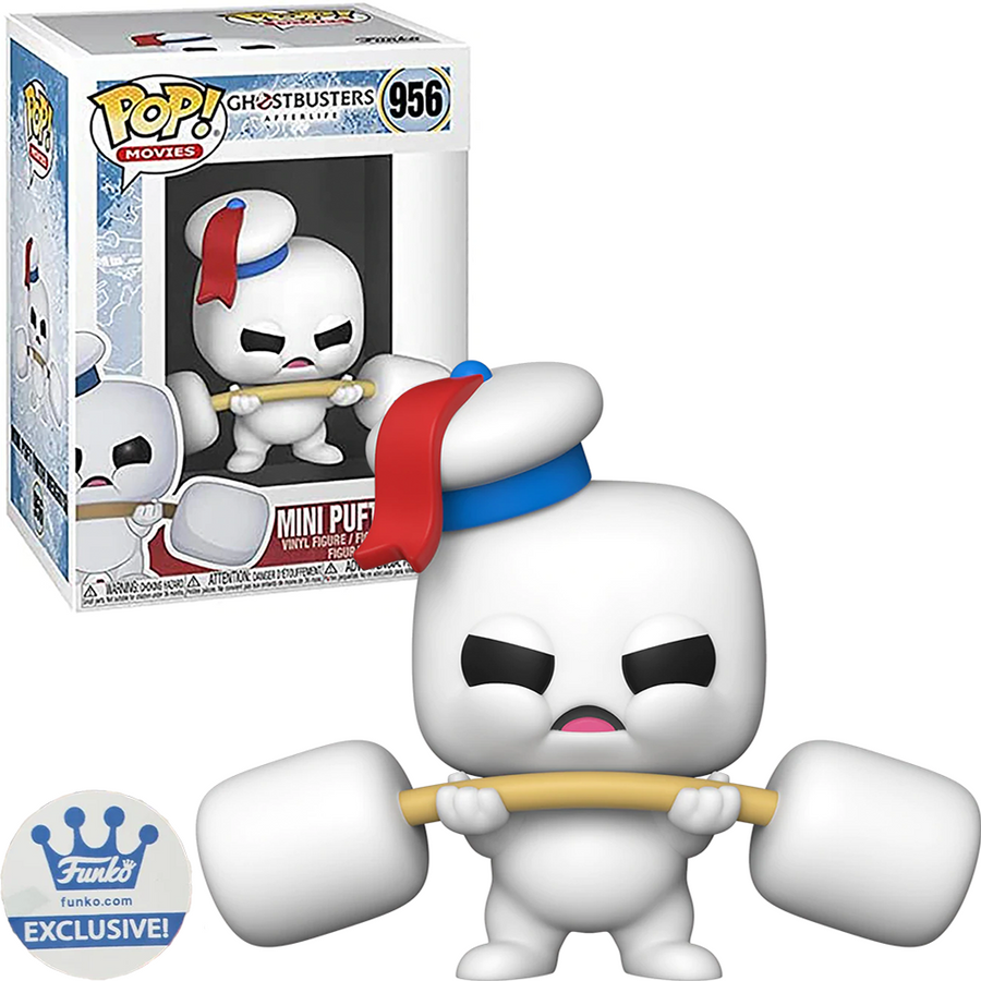 FUNKO POP GHOSTBUSTERS AFTERLIFE EXCLUSIVE - MINI PUFT (WITH WEIGHTS) 956 BRINDE