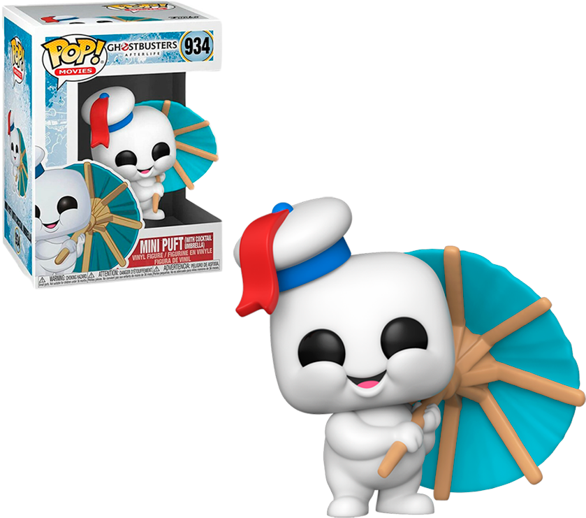 FUNKO POP GHOSTBUSTERS AFTERLIFE - MINI PUFT WITH COCKTAIL UMBRELA 934 BRINDE