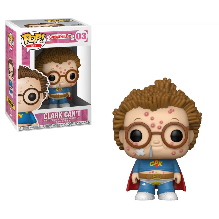 FUNKO POP GPK GARBAGE PAIL KIDS - CLARK CANT 03 BRINDE