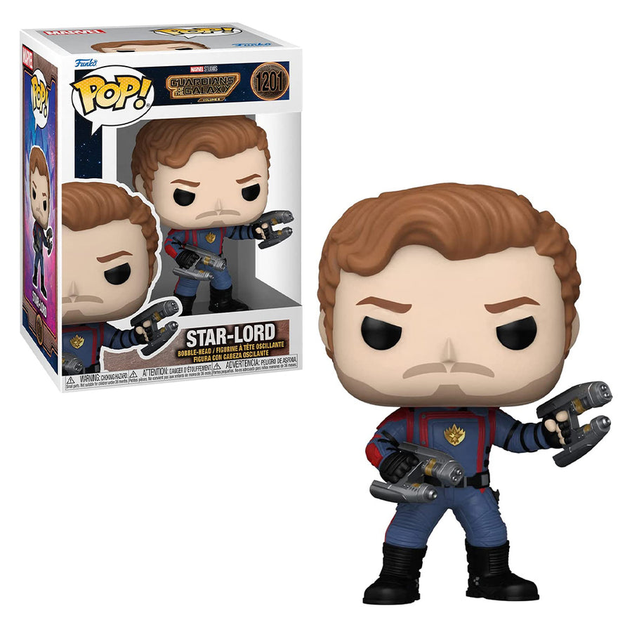 FUNKO POP GUARDIANS OF THE GALAXY 3 - STAR-LORD 1201 BRINDE