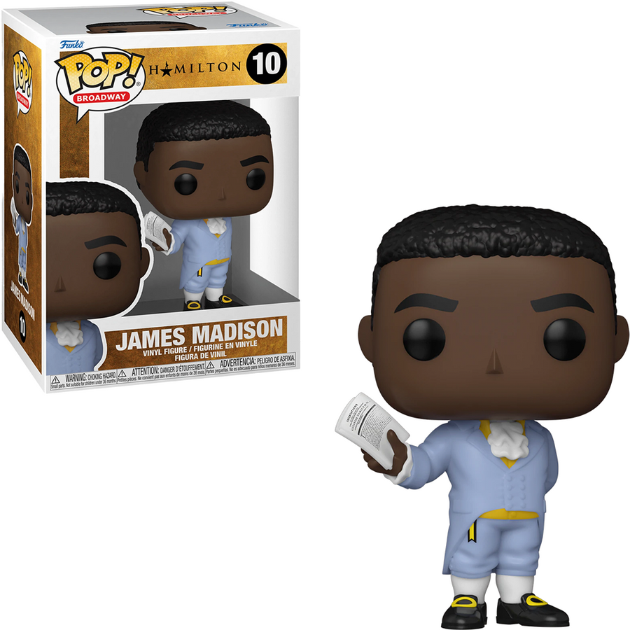FUNKO POP HAMILTON - JAMES MADISON 10 BRINDE