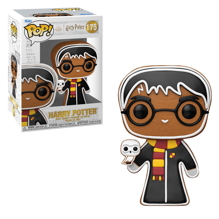 FUNKO POP HARRY POTTER - GINGERBREAD HARRY POTTER 175 BRINDE