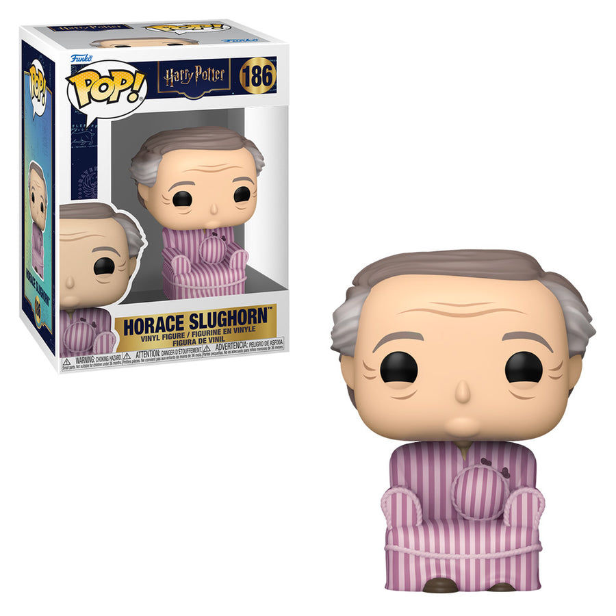 FUNKO POP HARRY POTTER PREMIUM - HORACE SLUGHORN 186 BRINDE