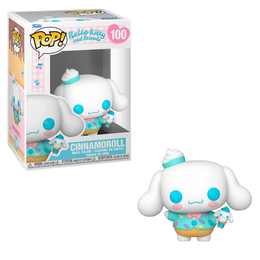FUNKO POP HELLO KITTY AND FRIENDS - CINNAMOROLL 100 BRINDE