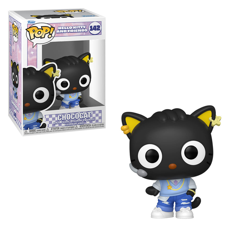 FUNKO POP HELLO KITTY AND FRIENDS K-POP - CHOCOCAT 142 BRINDE