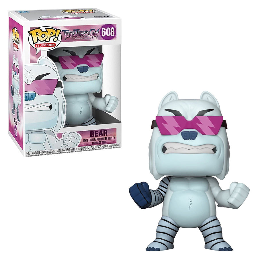 FUNKO POP HEROES ANIMATION TEEN TITANS GO BEAR 608 BRINDE