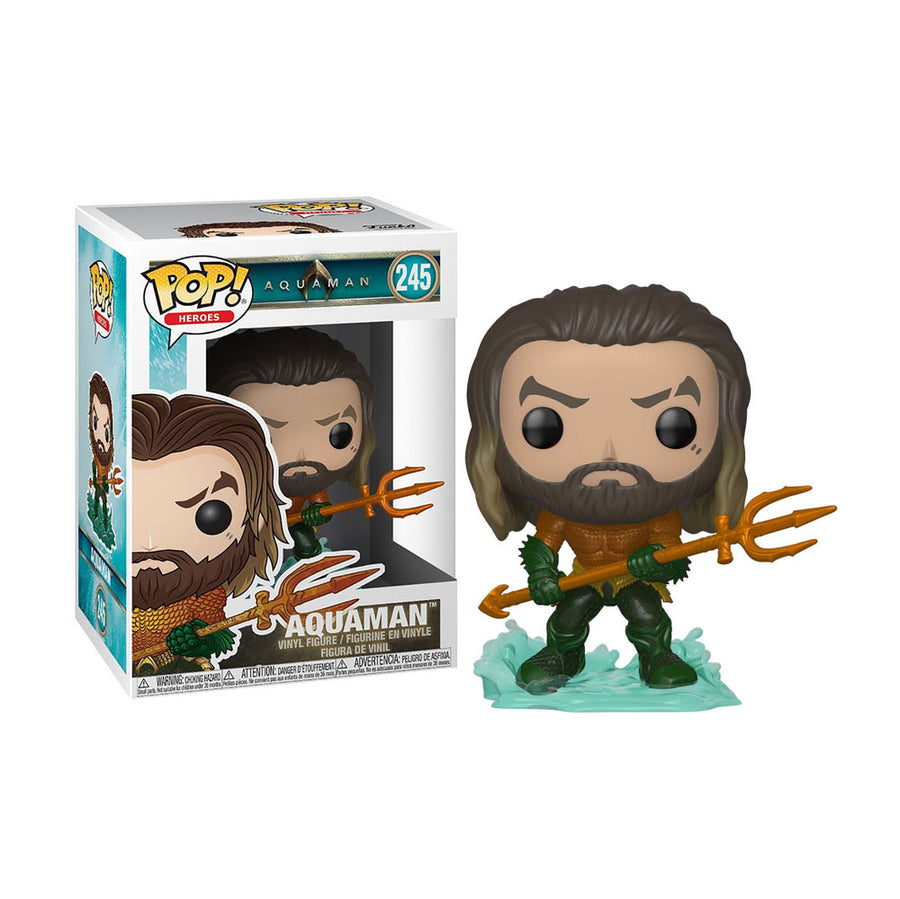 FUNKO POP HEROES AQUAMAN - AQUAMAN 245 BRINDE
