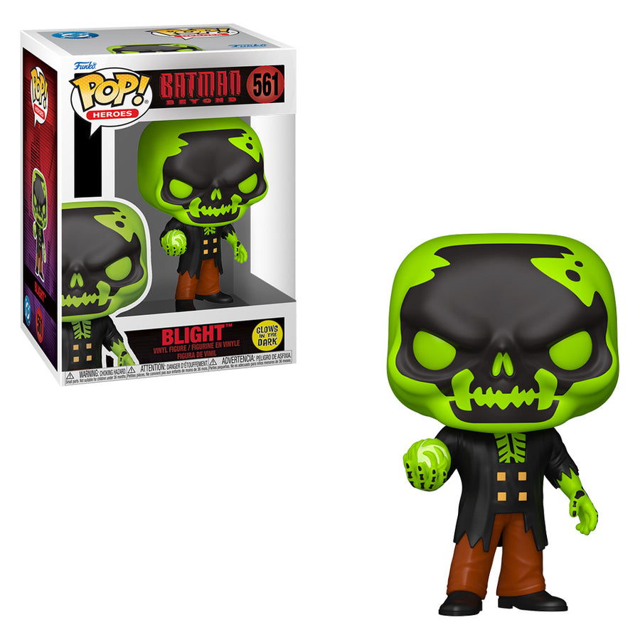 FUNKO POP HEROES BATMAN: BEYOND - BLIGHT (GLOWS IN THE DARK) 561 BRINDE