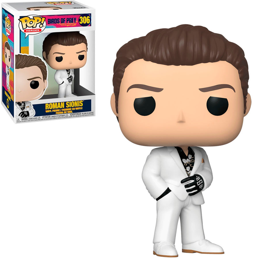 FUNKO POP HEROES BIRDS OF PREY - ROMAN SIONIS 306 BRINDE
