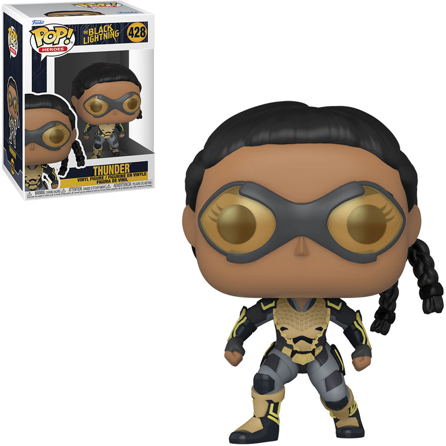 FUNKO POP HEROES BLACK LIGHTNING - THUNDER 428 BRINDE
