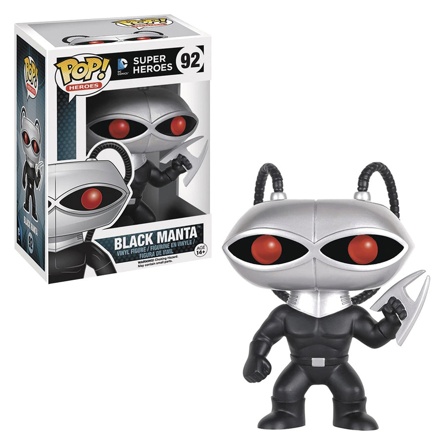 FUNKO POP HEROES - BLACK MANTA 92 BRINDE