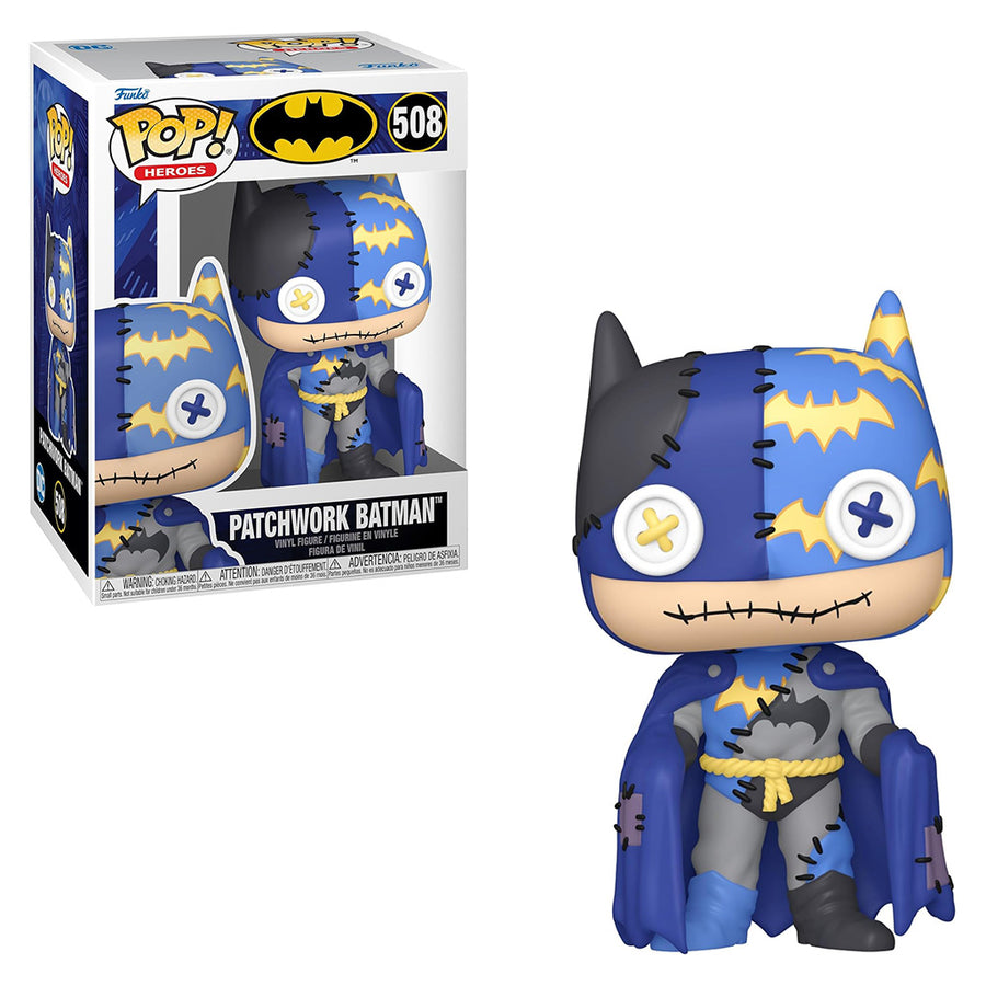 FUNKO POP HEROES DC BATMAN - PATCHWORK BATMAN 508 BRINDE