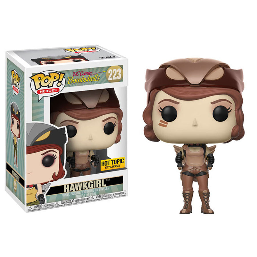 FUNKO POP HEROES DC COMICS BOMBSHELLS EXCLUSIVE - HAWKGIRL 223