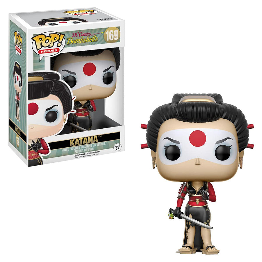 FUNKO POP HEROES DC COMICS BOMBSHELLS - KATANA 169