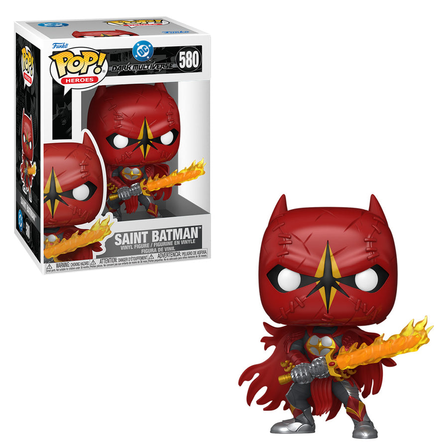 FUNKO POP HEROES DC COMICS: DARK MULTIVERSE - SAINT BATMAN 580