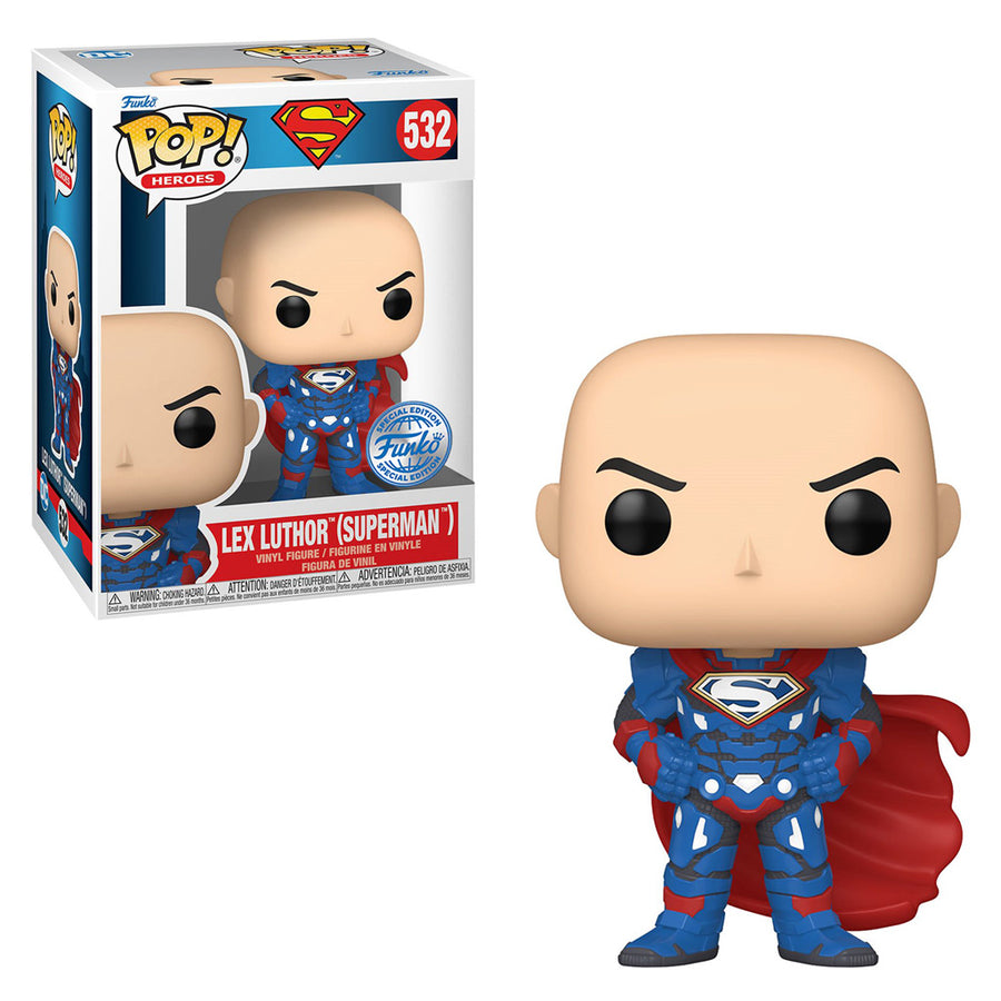 FUNKO POP HEROES DC COMICS EXCLUSIVES - LEX LUTHOR (SUPERMAN) 532 BRINDE