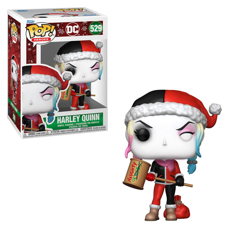 FUNKO POP HEROES DC COMICS HOLIDAY - HARLEY QUINN 529