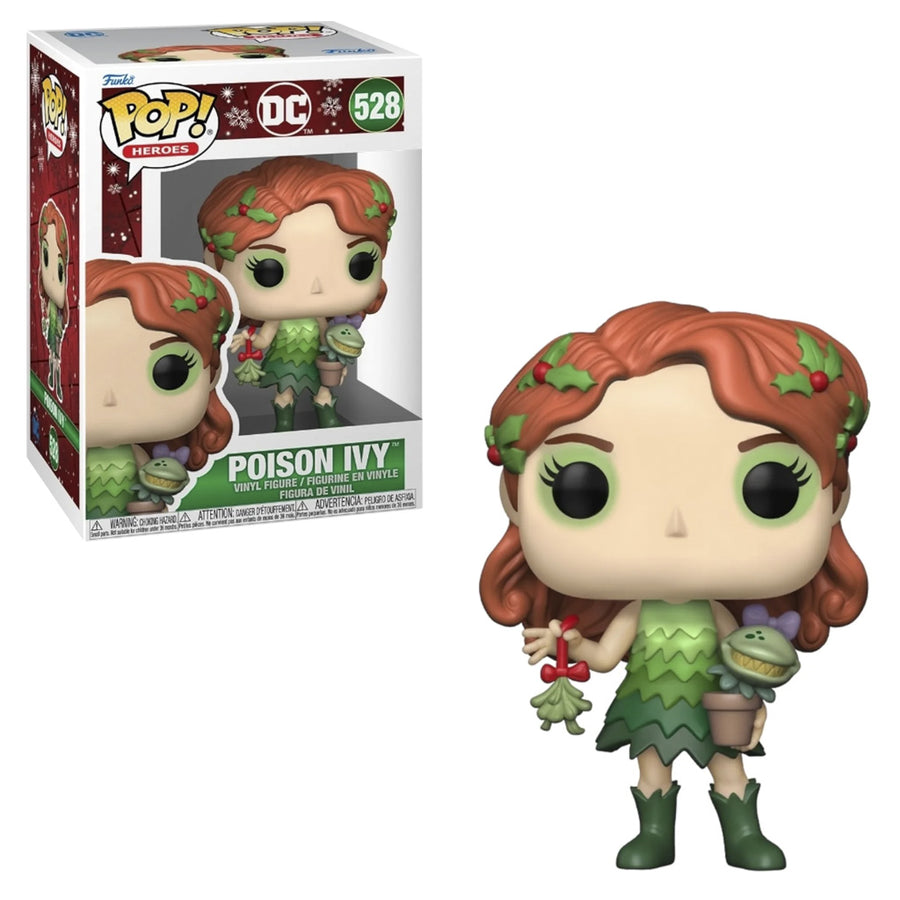 FUNKO POP HEROES DC COMICS HOLIDAY - POISON IVY 528 BRINDE
