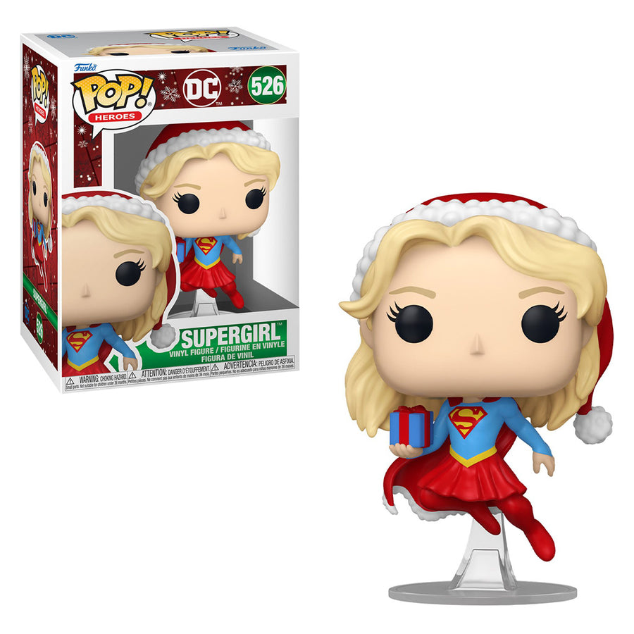 FUNKO POP HEROES DC COMICS HOLIDAY - SUPERGIRL 526 BRINDE