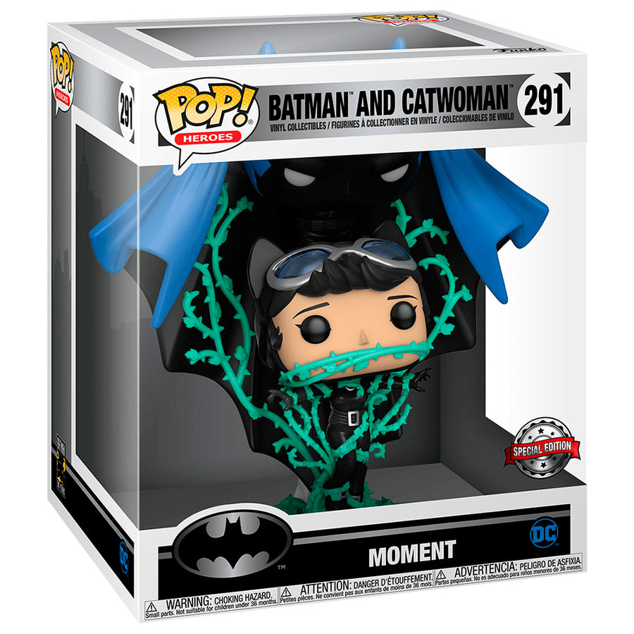 FUNKO POP HEROES DC COMICS MOMENT EXCLUSIVE - BATMAN AND CATWOMAN 291