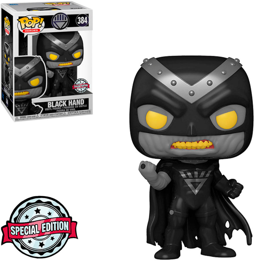 FUNKO POP DC GREEN LANTERN EXCLUSIVE - BLACK HAND 384 BRINDE