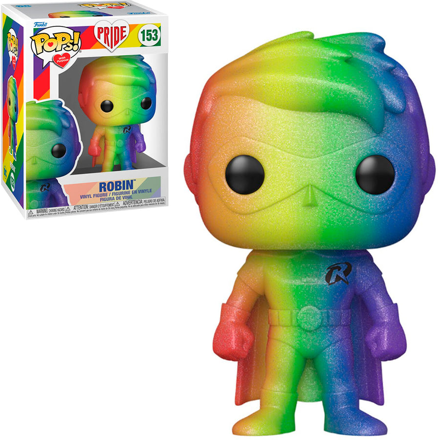 FUNKO POP HEROES DC PRIDE - ROBIN 153 BRINDE