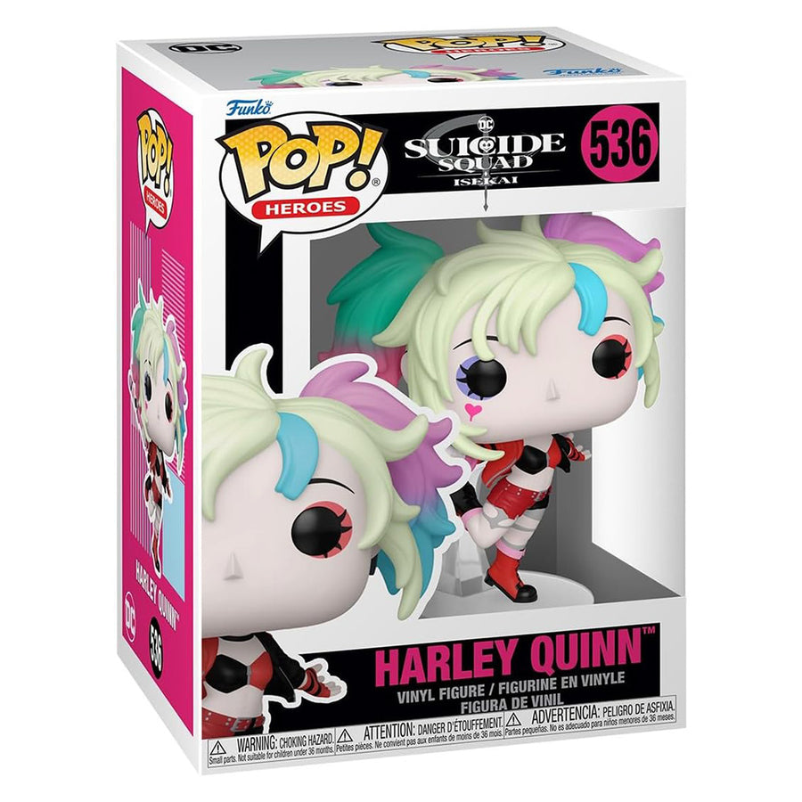 FUNKO POP HEROES DC SUICIDE SQUAD ISEKAI - HARLEY QUINN 536