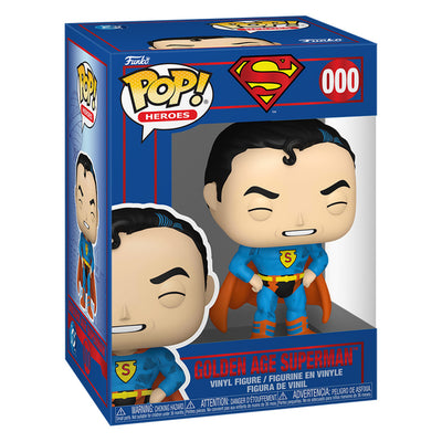 FUNKO POP HEROES DC SUPERMAN - GOLDEN AGE SUPERMAN 000