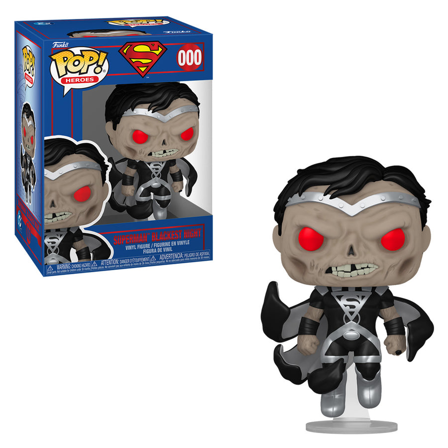 FUNKO POP HEROES DC SUPERMAN - SUPERMAN BLACKEST NIGHT 000