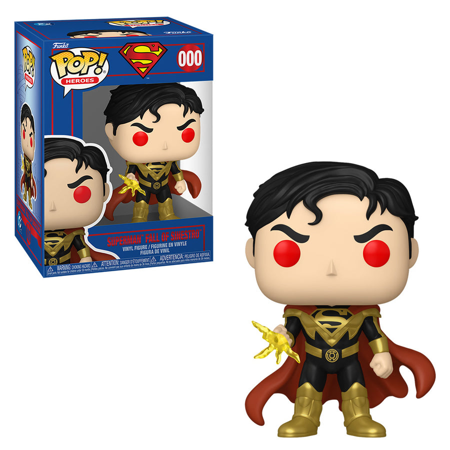 FUNKO POP HEROES DC SUPERMAN - SUPERMAN FALL OF SINESTRO 000 BRINDE