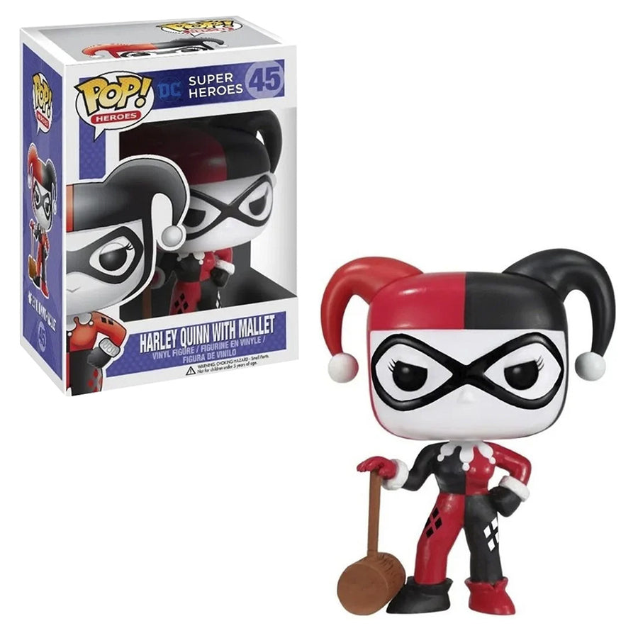 FUNKO POP HEROES HARLEY QUINN - WITH MALLET 45