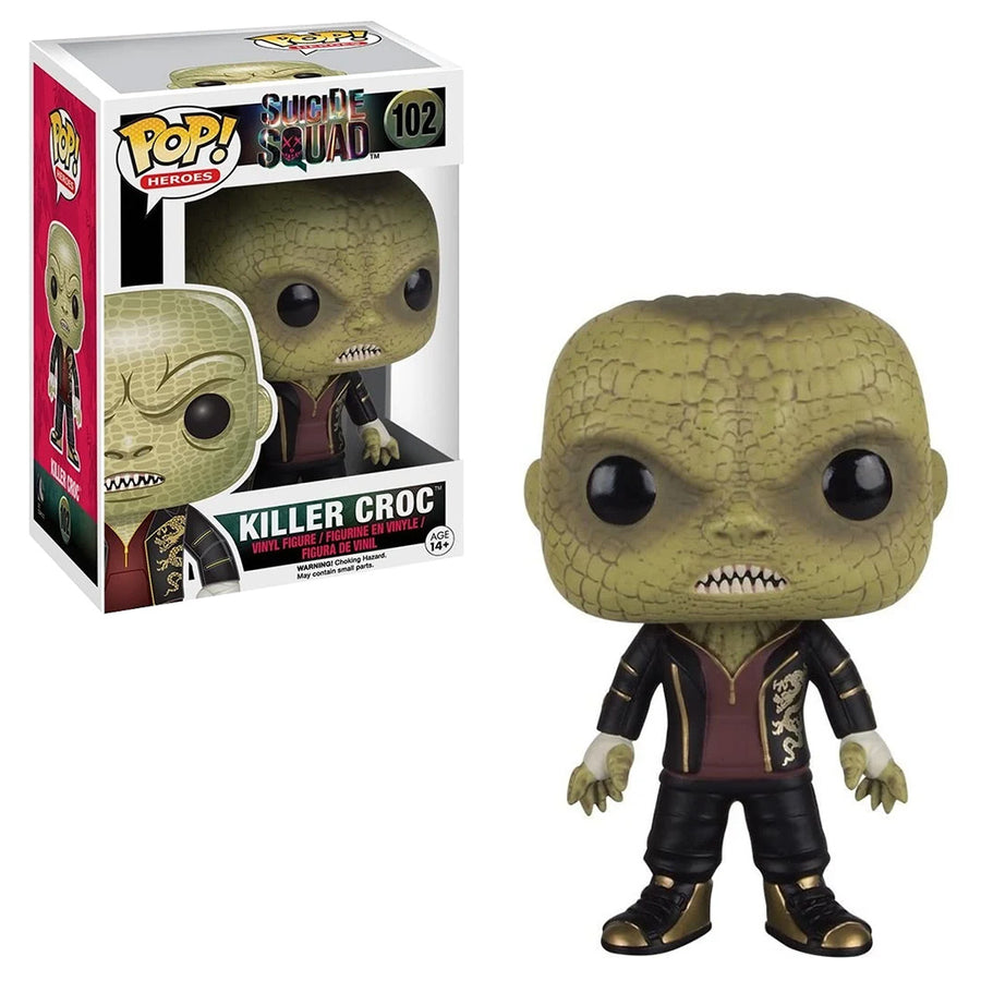 FUNKO POP HEROES SUICIDE SQUAD - KILLER CROC 102 BRINDE