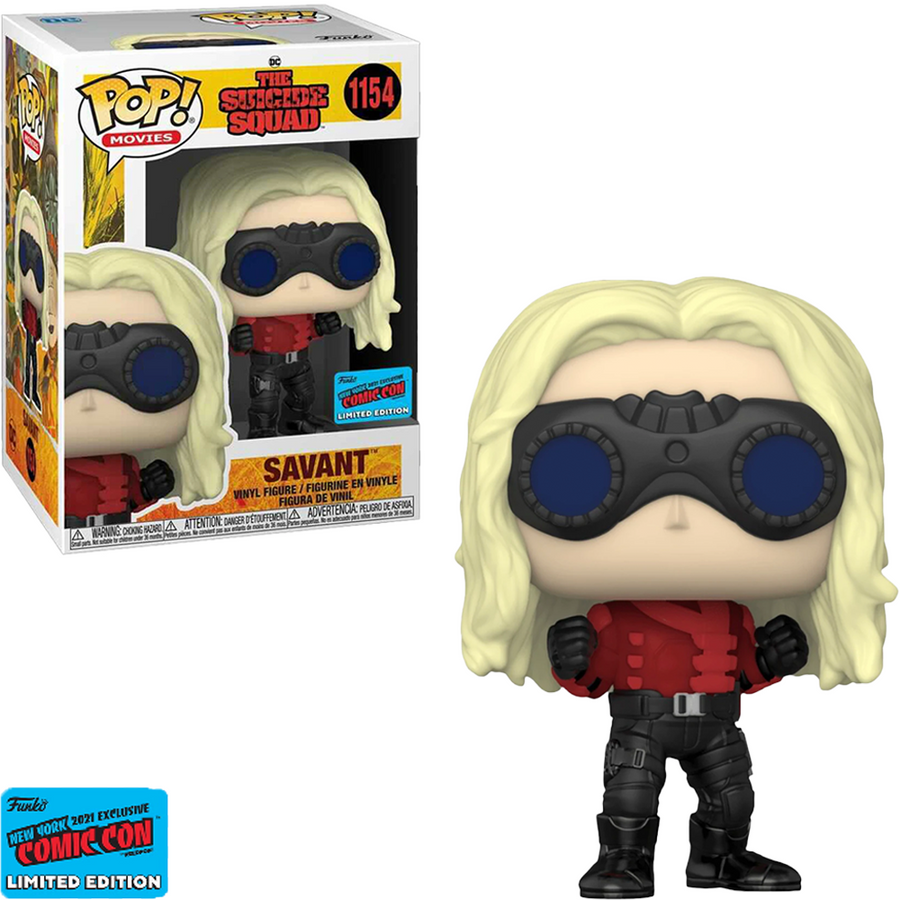 FUNKO POP HEROES THE SUICIDE SQUAD NYCC 2021 EXCLUSIVE - SAVANT 1154 BRINDE