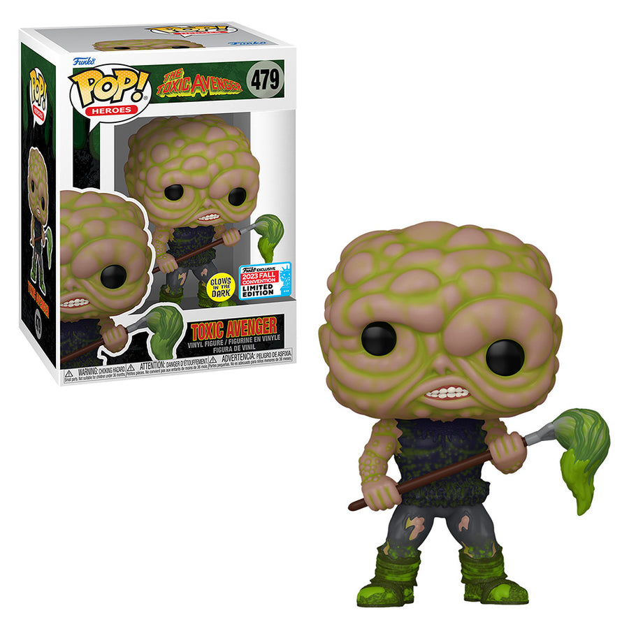 FUNKO POP HEROES THE TOXIC AVENGER NEW YORK COMIC CON 2023 - TOXIC AVENGER 479