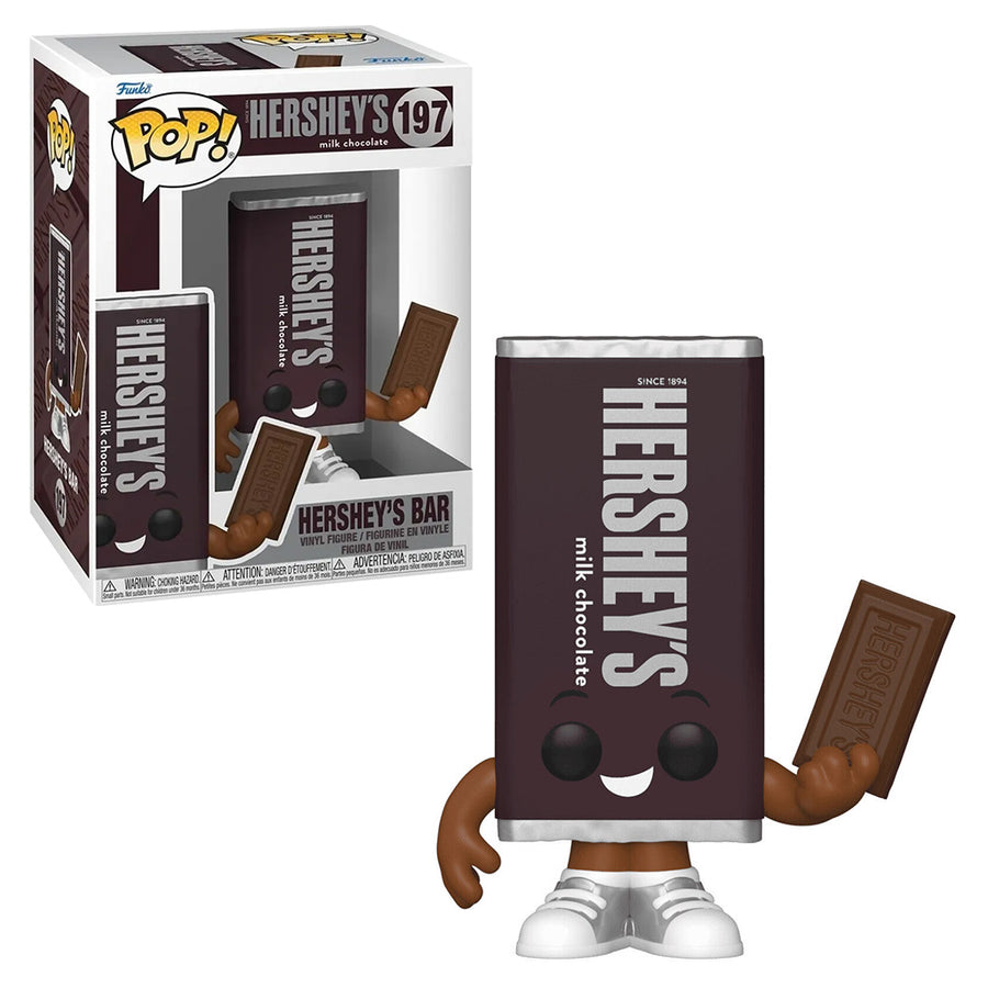 FUNKO POP HERSHEY'S MILK CHOCOLATE - HERSHEY'S BAR 197 BRINDE