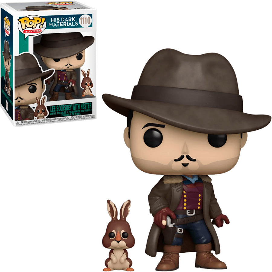 FUNKO POP HIS DARK MATERIALS - LEE SCORSBEY WITH HESTER 1110