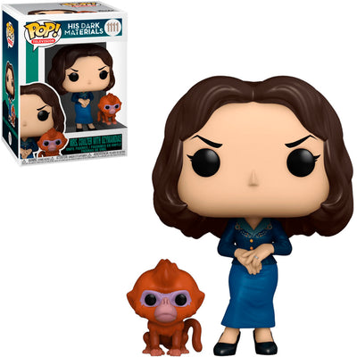 FUNKO POP HIS DARK MATERIALS - MRS. COULTER WITH OZYMANDIAS 1111
